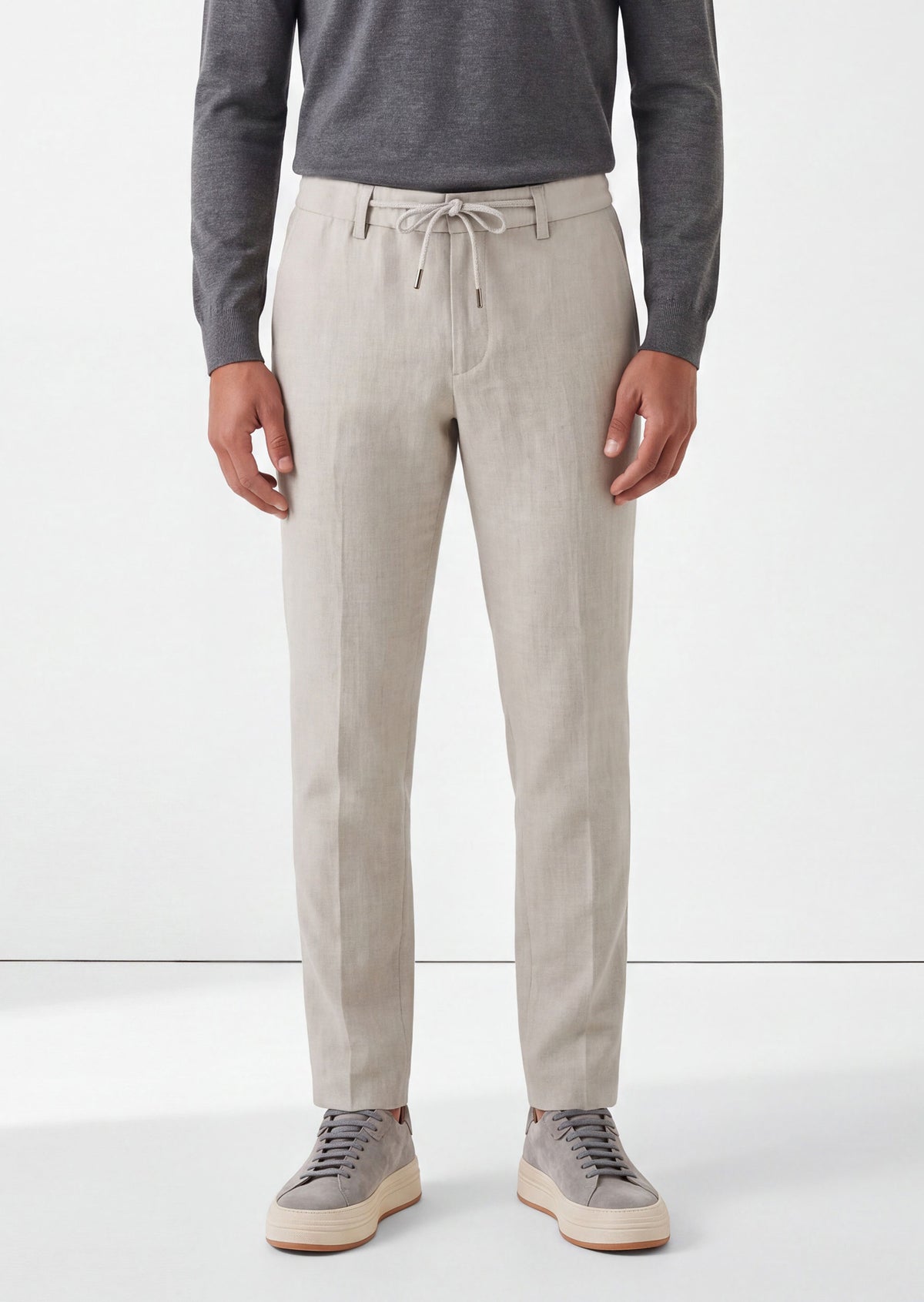 Grey Chino & Casual Pant