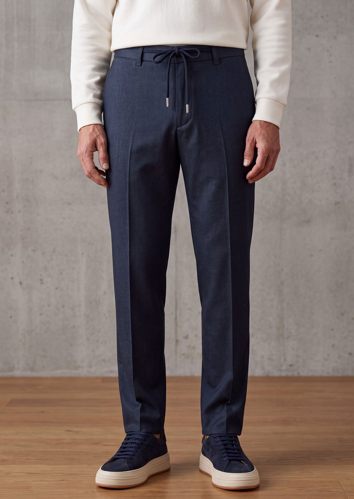 Navy Chino & Casual Pant