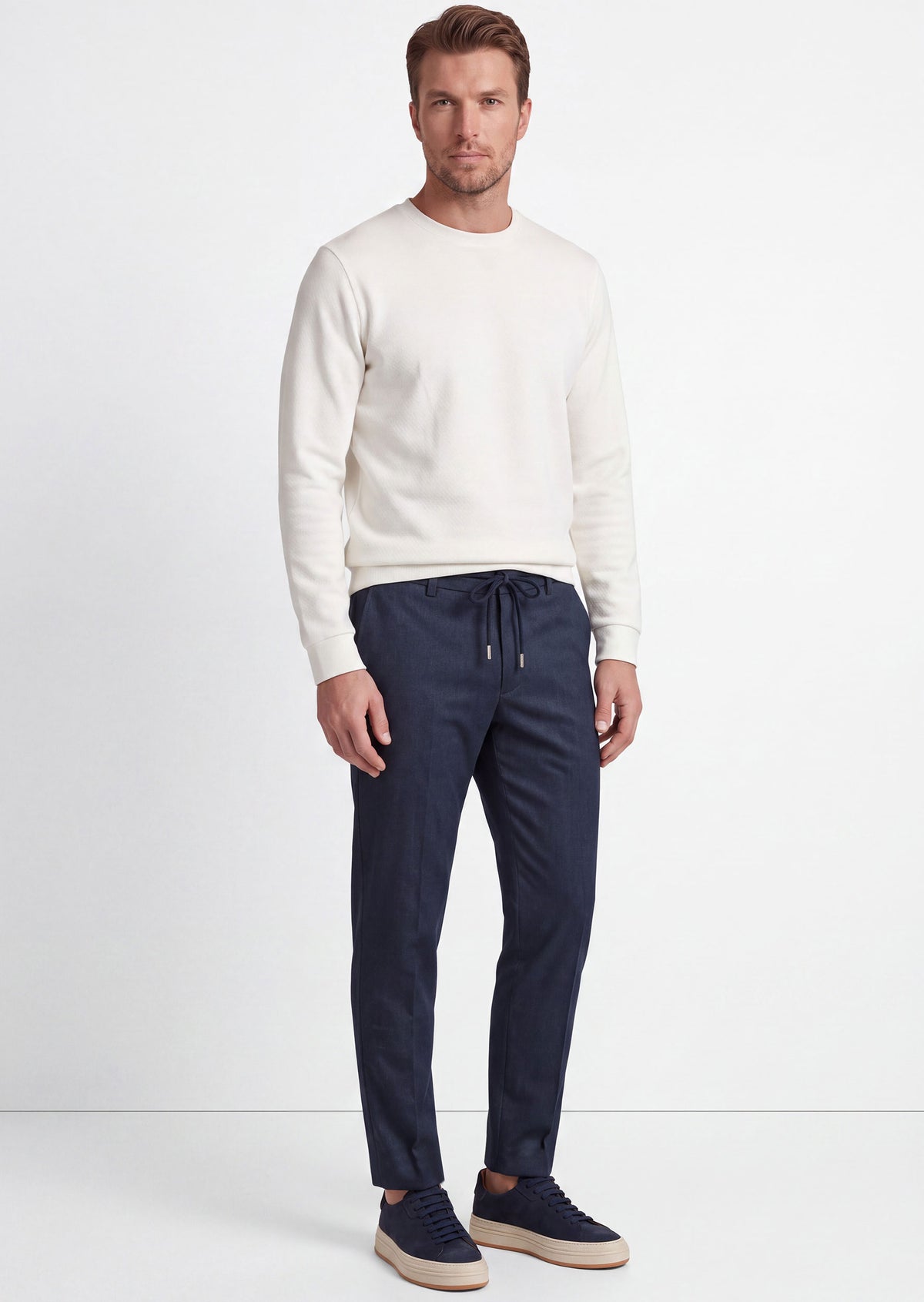 Navy Chino & Casual Pant