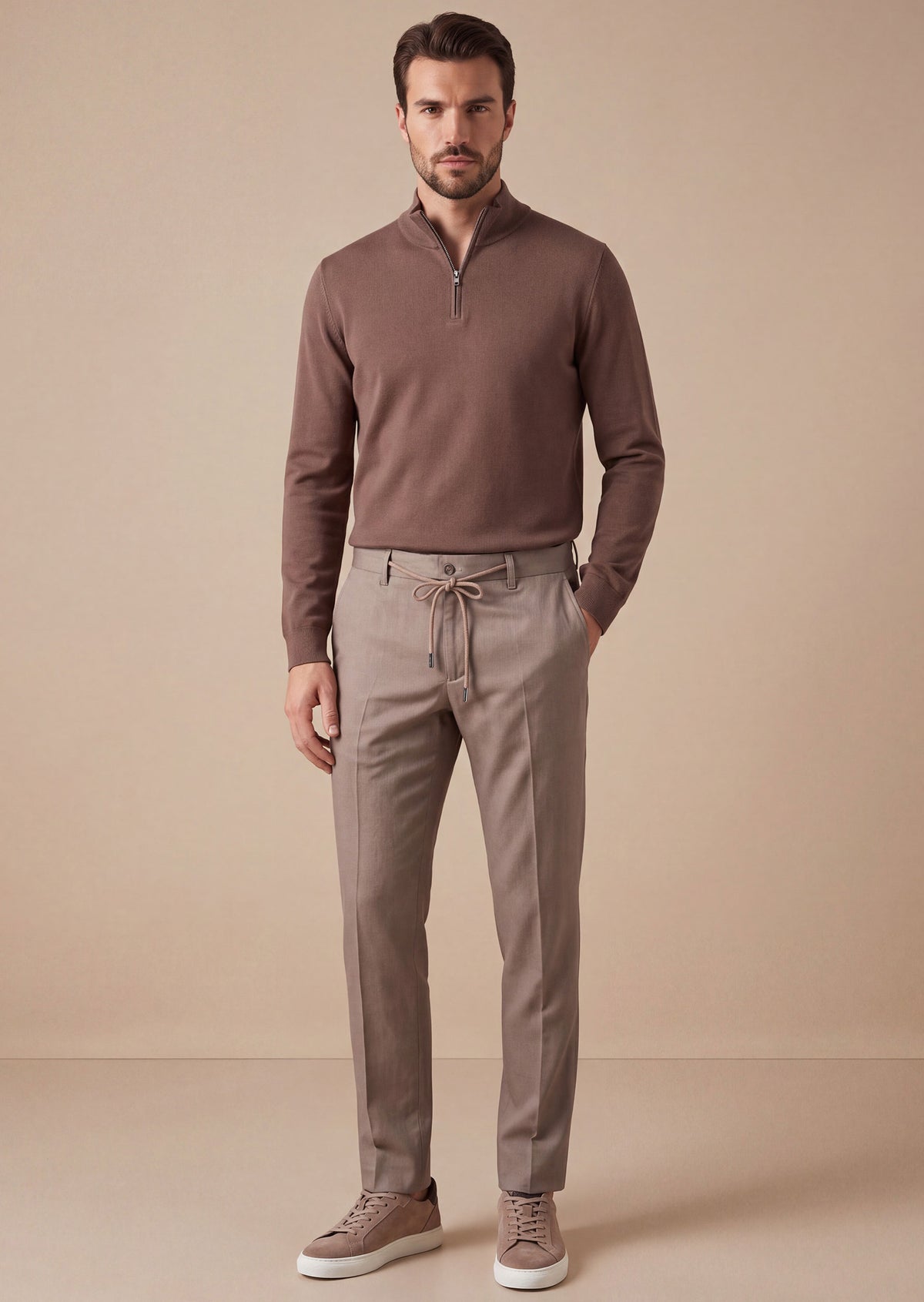 Grey Chino & Casual Pant