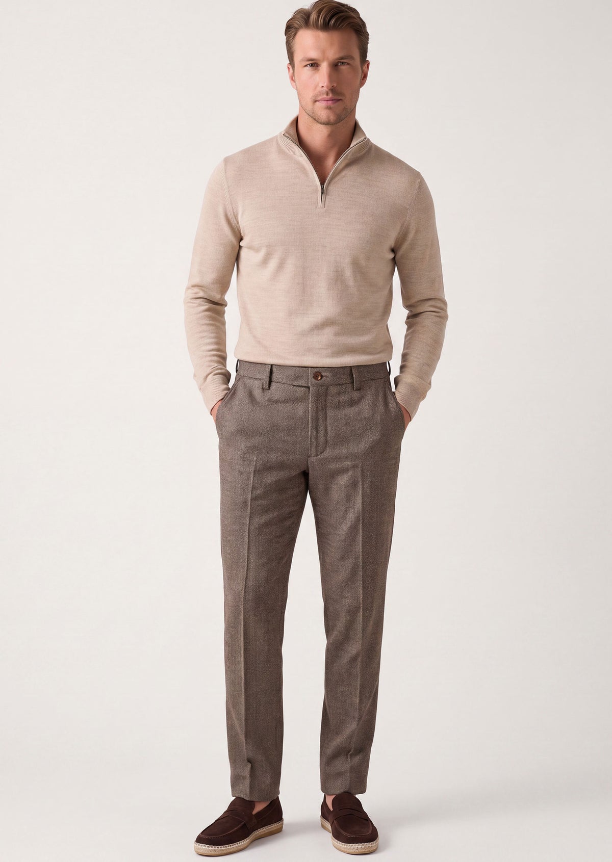 Brown Chino & Casual Pant