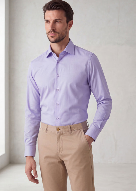 Lilac Plain Shirt