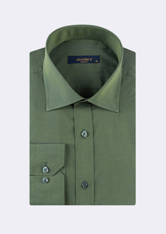 Green Plain Shirt