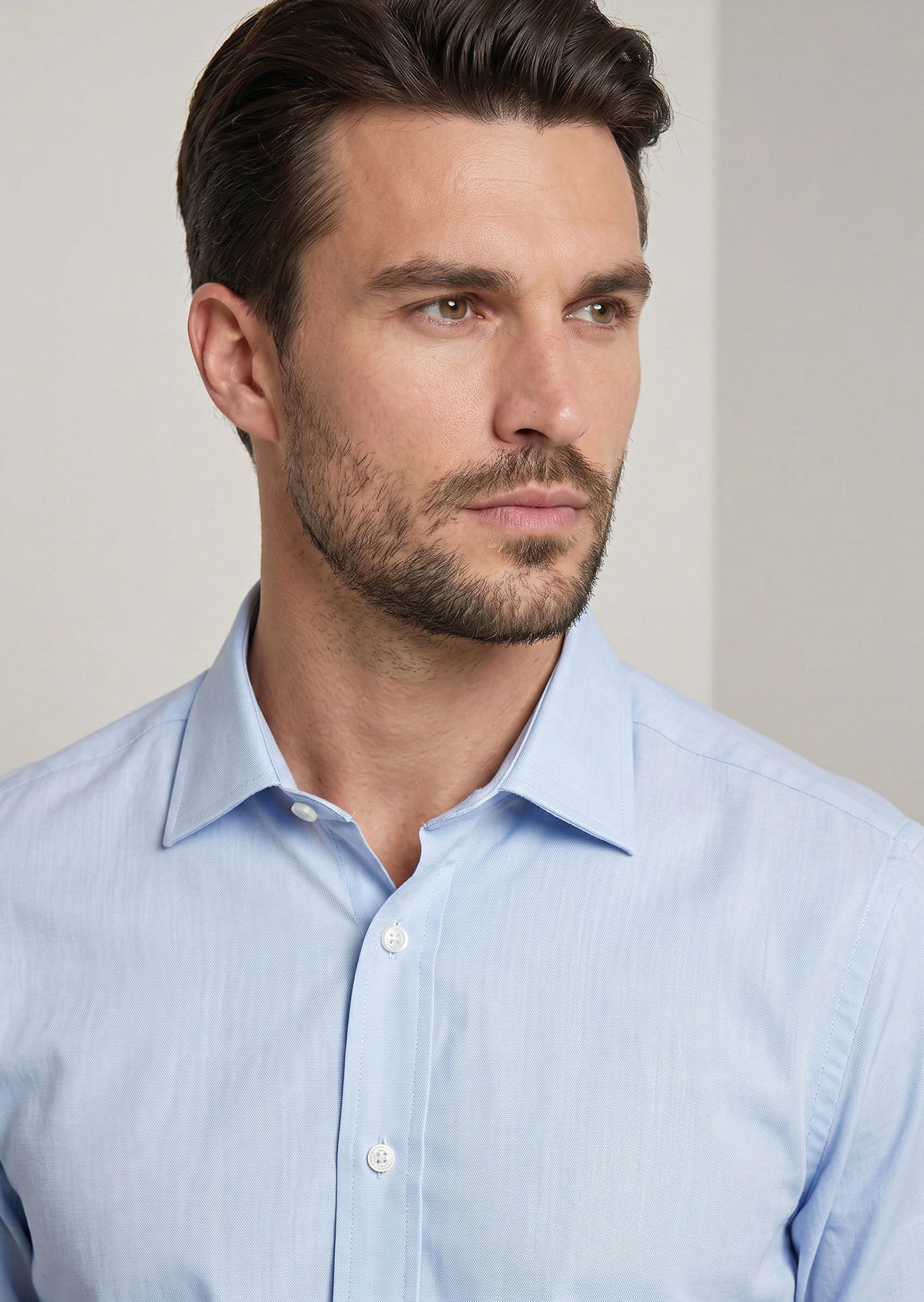 Light Blue Plain Shirt