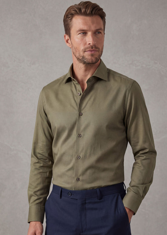 Khaki Plain Shirt