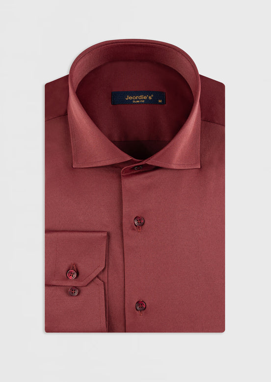Burgundy Plain Shirt