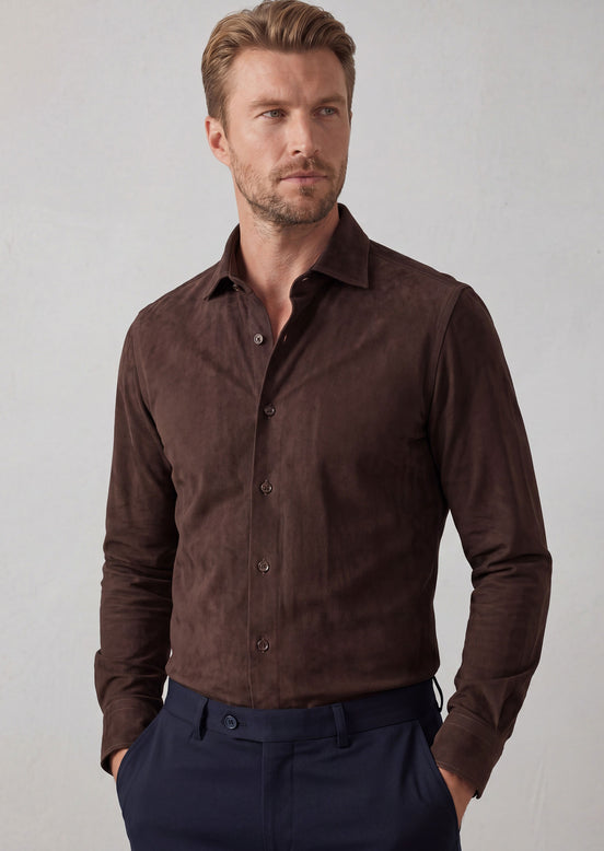 Brown Plain Shirt