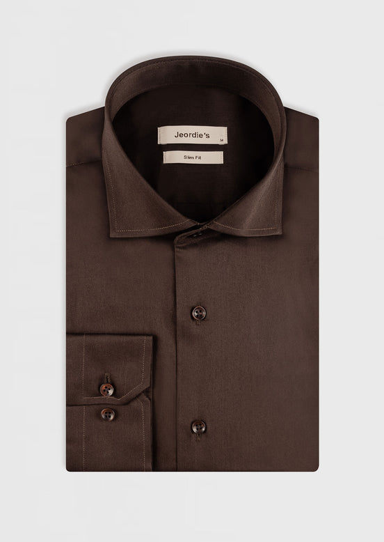 Brown Plain Shirt