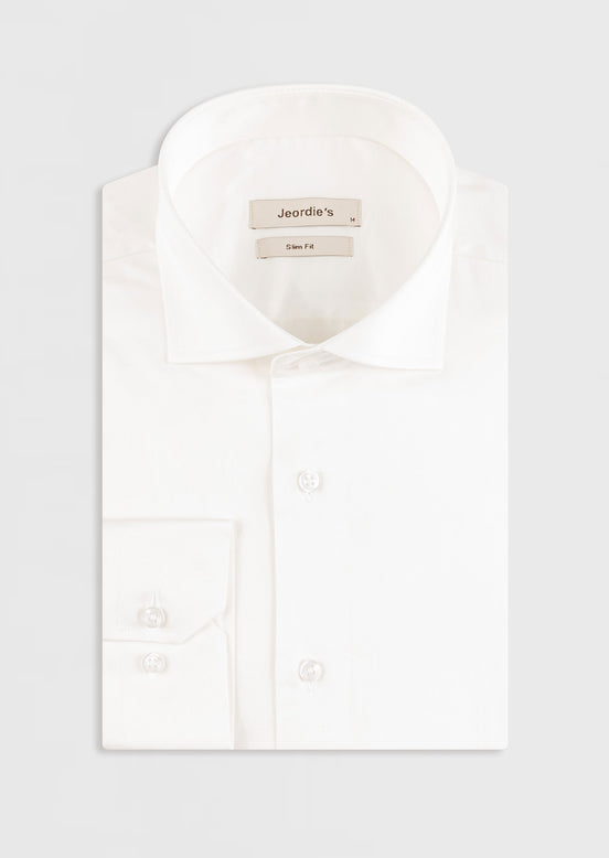 Cream Plain Shirt