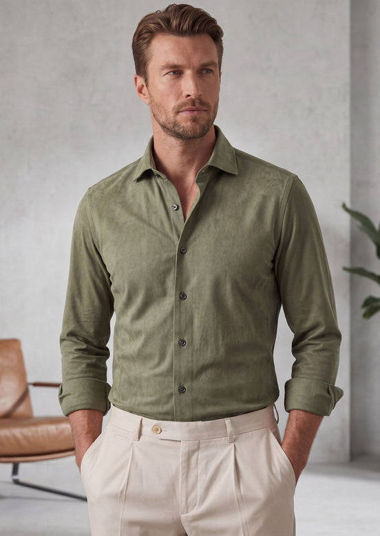 Khaki Plain Shirt