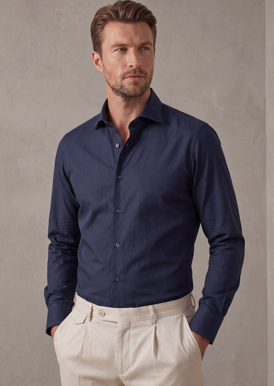 Navy Plain Shirt