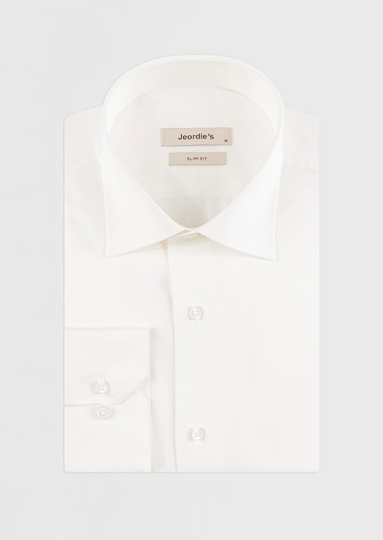 Cream Plain Shirt