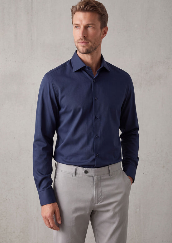 Navy Plain Shirt