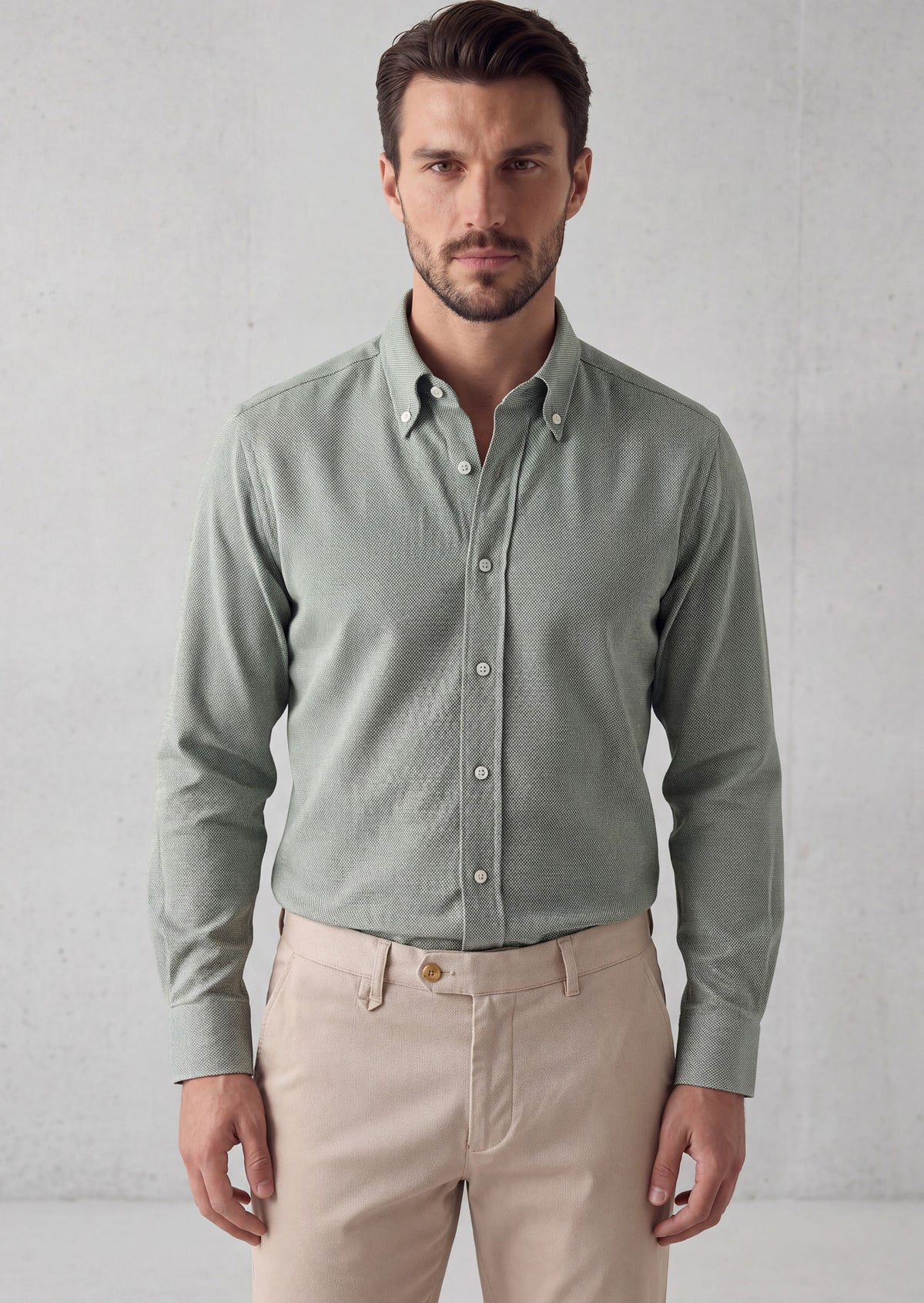 Green Long Sleeve Shirt