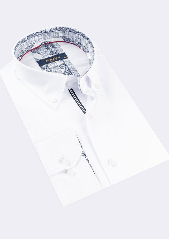 White Long Sleeve Shirt