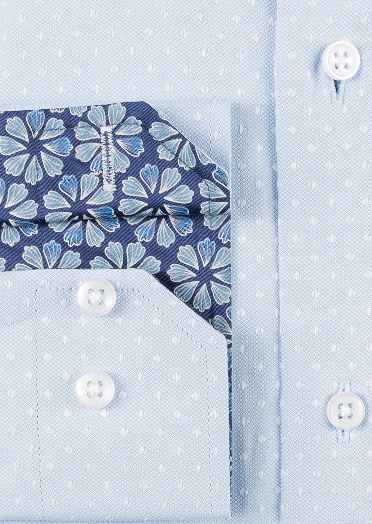 Blue Long Sleeve Shirt