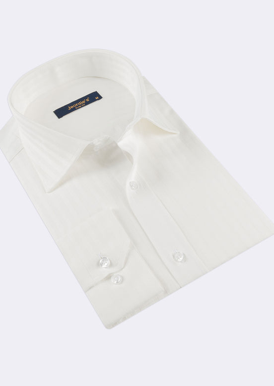 Cream Long Sleeve Shirt