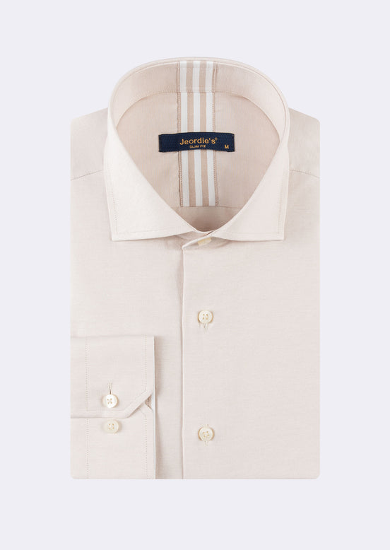 Beige Long Sleeve Shirt