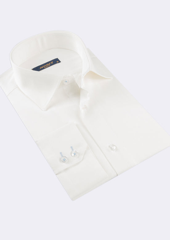 Cream Long Sleeve Shirt