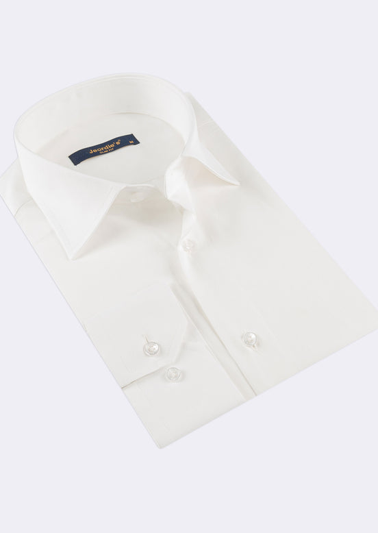Cream Long Sleeve Shirt