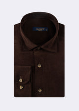 Dark Brown Long Sleeve Shirt
