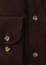 Dark Brown Long Sleeve Shirt
