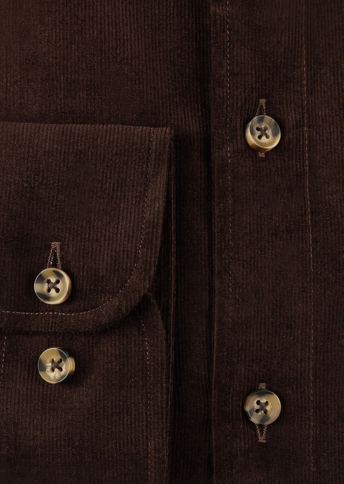 Dark Brown Long Sleeve Shirt