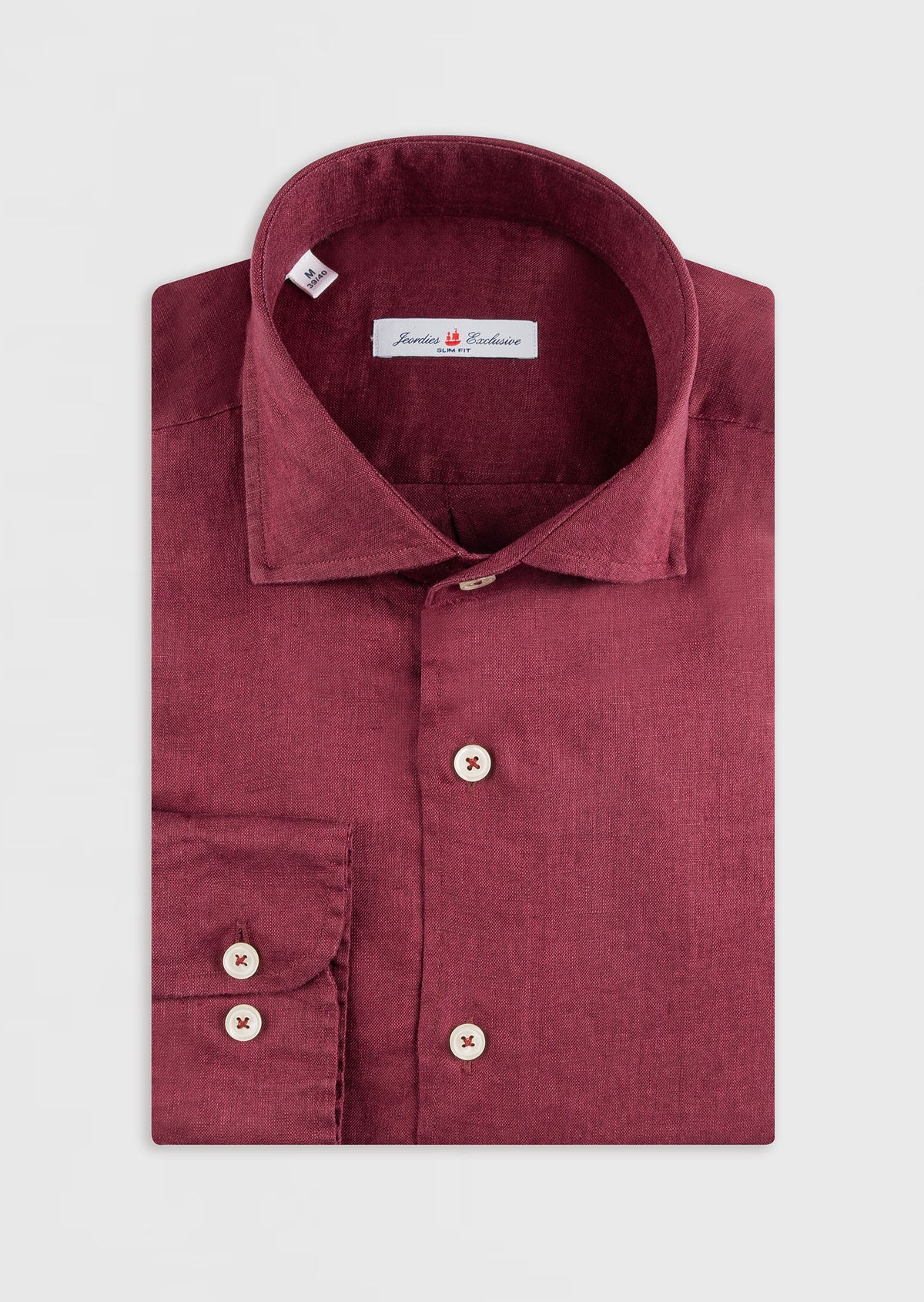 Burgundy Long Sleeve Shirt