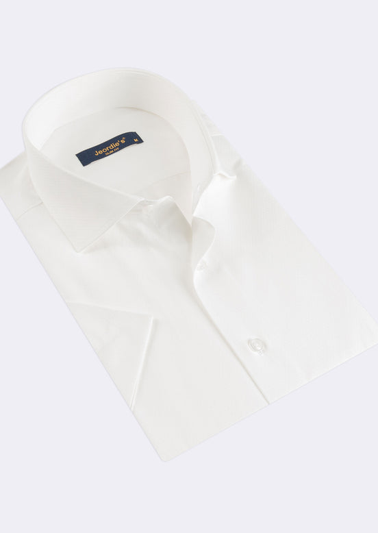 Cream Short Sleeve Shirt