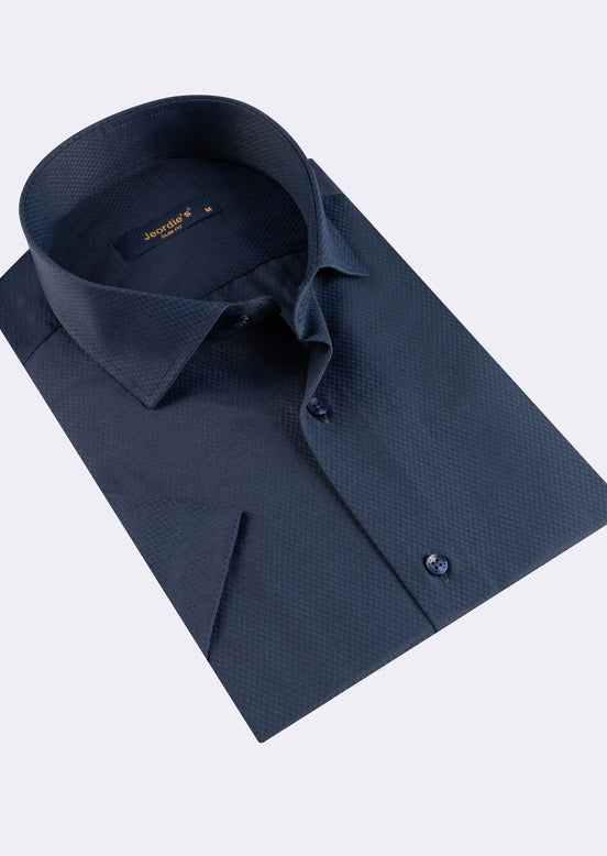Navy Short Sleeve Shirt