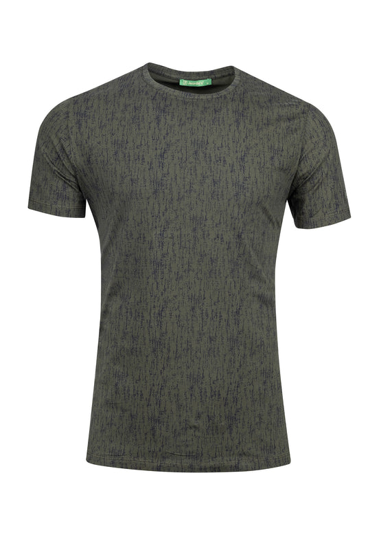 Khaki Crew Neck T-shirt