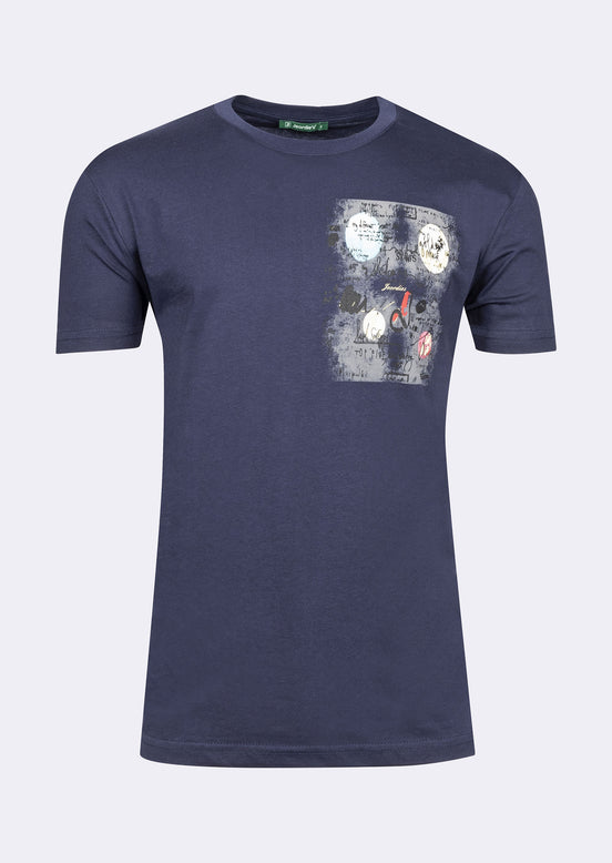 Navy Crew Neck T-shirt