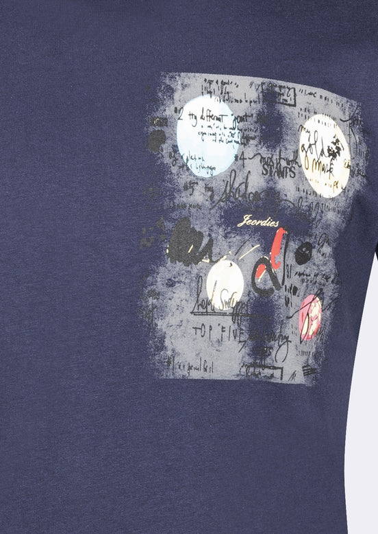 Navy Crew Neck T-shirt