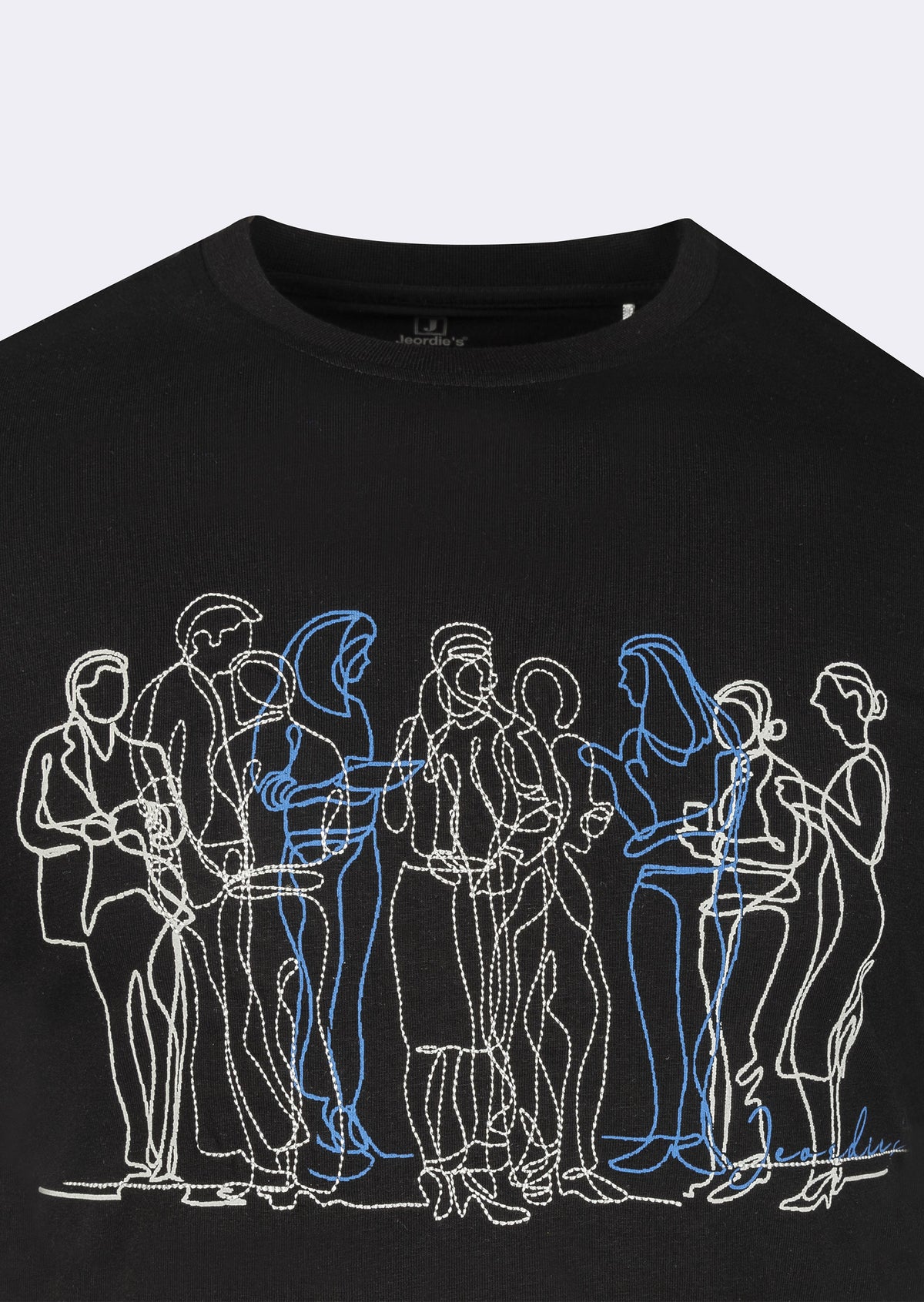 Black Crew Neck T-shirt