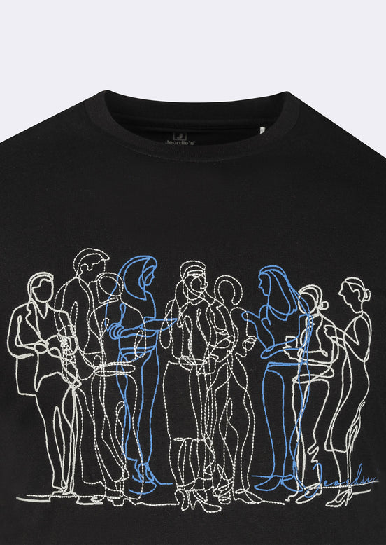 Black Crew Neck T-shirt