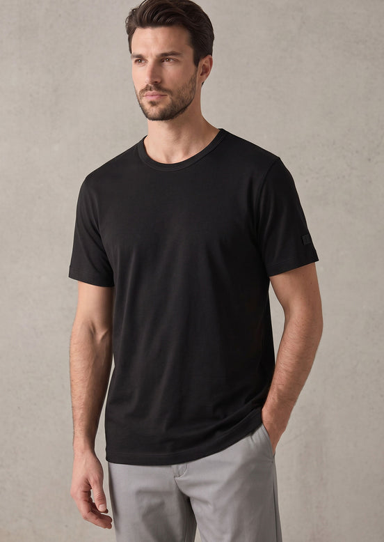 Black Crew Neck T-shirt