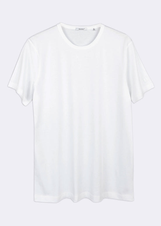 White Crew Neck T-shirt
