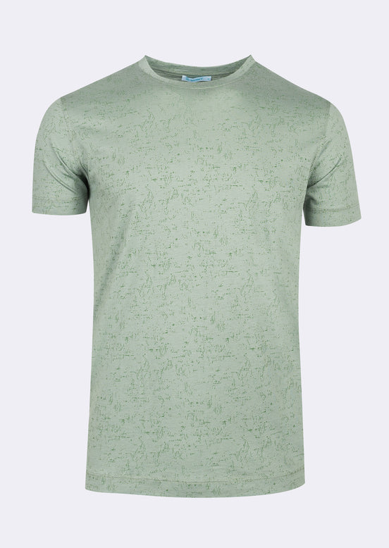 Khaki Crew Neck T-shirt