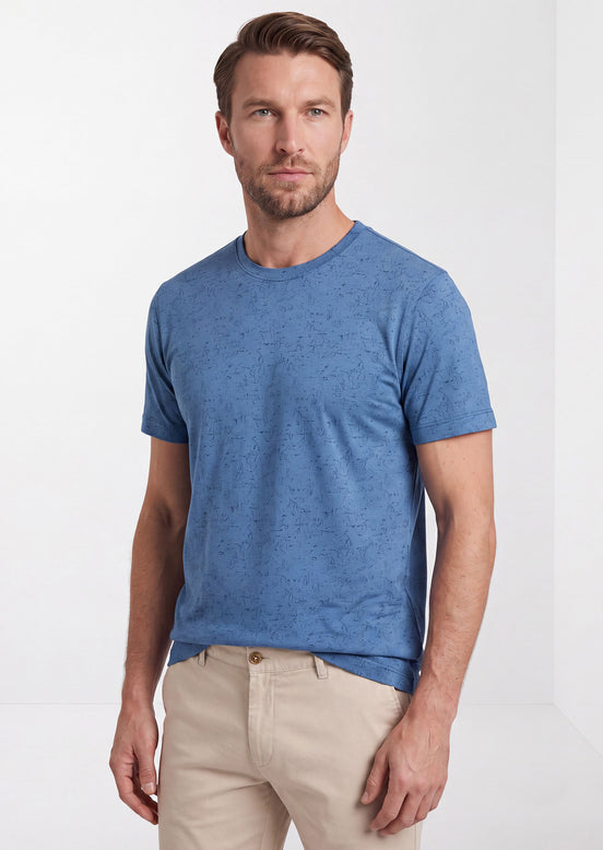 Indigo Crew Neck T-shirt