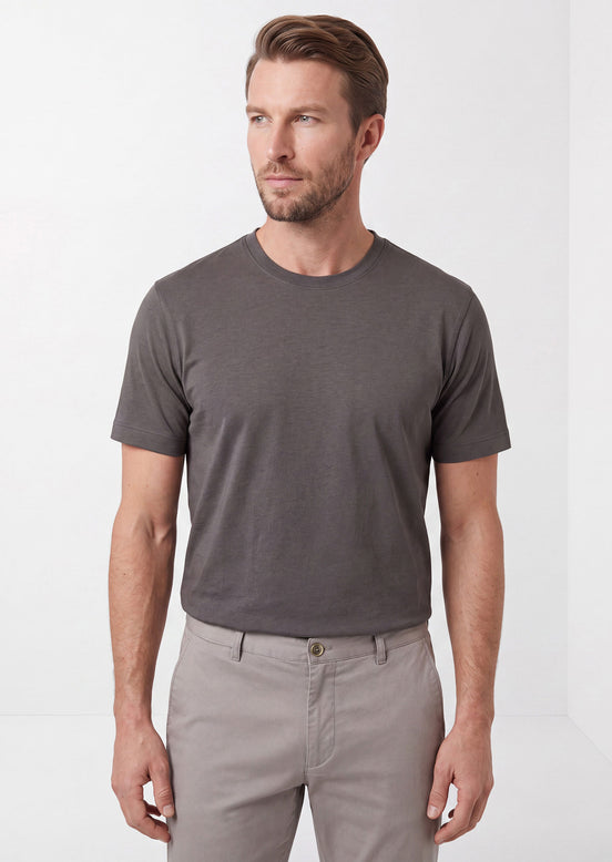 Grey Crew Neck T-shirt