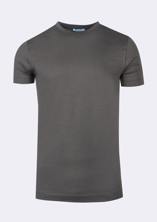 Grey Crew Neck T-shirt