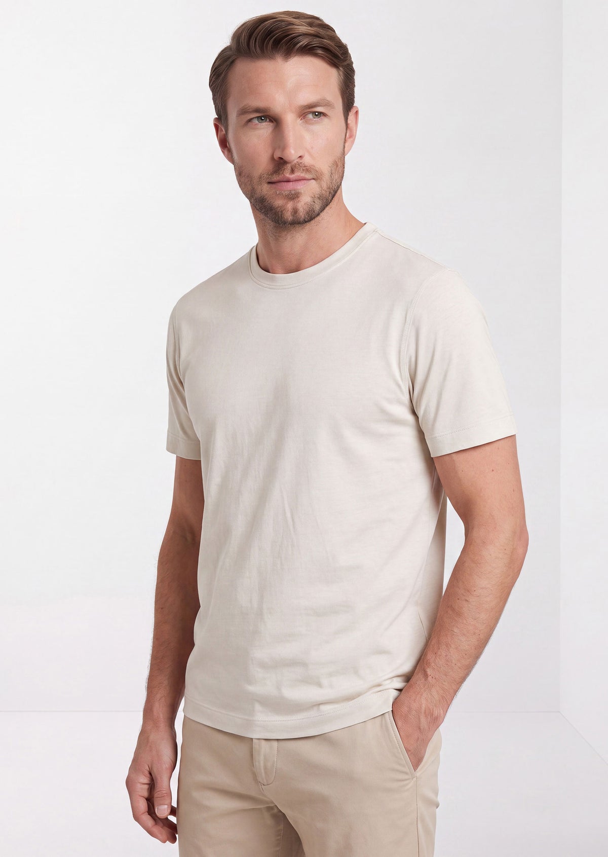Stone Crew Neck T-shirt