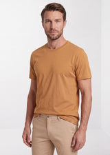 Taupe Crew Neck T-shirt