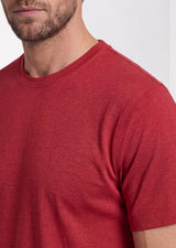 Burgundy Crew Neck T-shirt