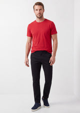 Burgundy Crew Neck T-shirt