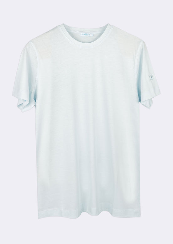Light Blue Crew Neck T-shirt