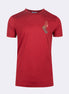 Burgundy Crew Neck T-shirt