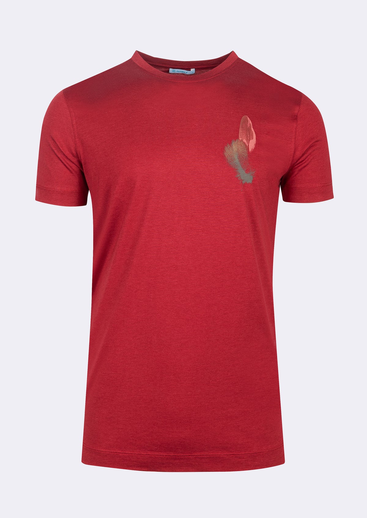 Burgundy Crew Neck T-shirt
