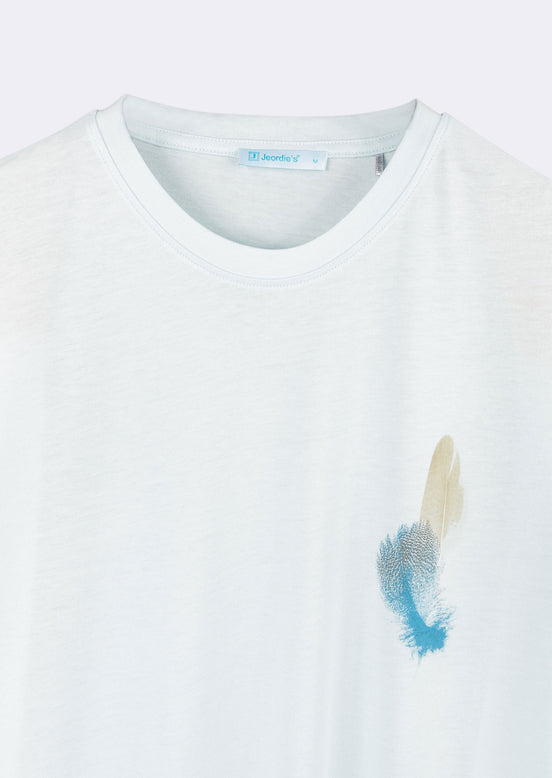 Light Blue Crew Neck T-shirt