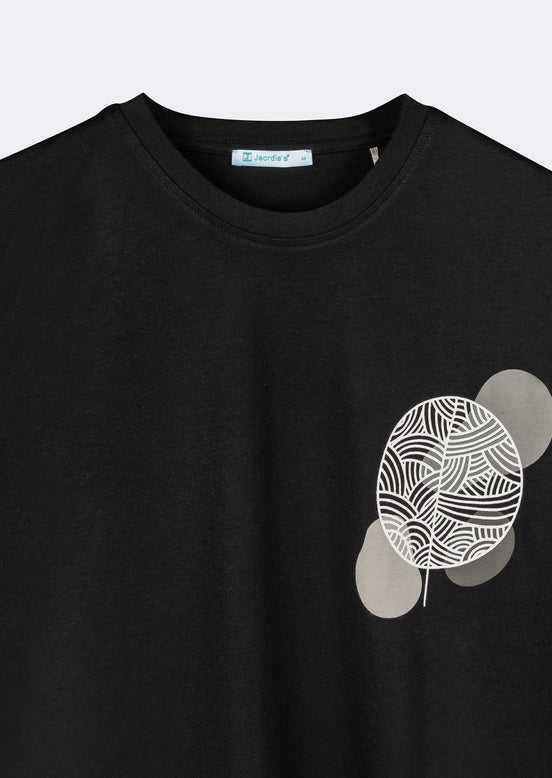 Black Crew Neck T-shirt